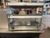 HATCO 36" TWO TIER HOT PLATE MERCHANDISER DISPLAY W/ TOP HEAT LAMPS - 7