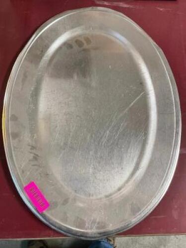 24" OVAL SERVING TRAY / CHARGER.