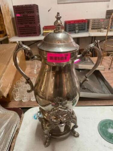 SILVER PLATED COFFEE URN