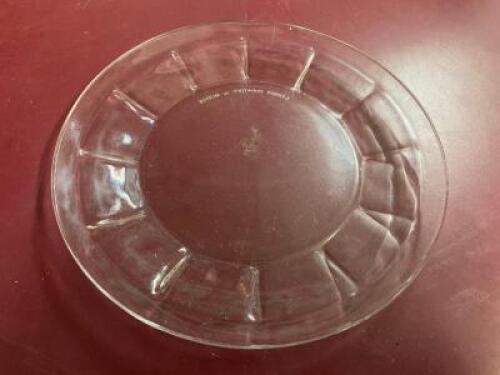 (50) 7.75" GLASS SALAD PLATES