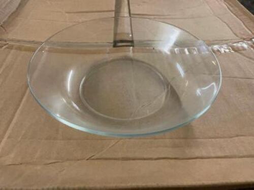 (24) 8" GLASS SALAD BOWLS