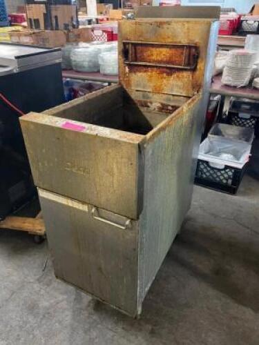 DEAN SR42GN 40 LB. GAS DEEP FRYER