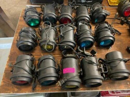 (15) AMERICAN DJ PL-1000 STAGE LIGHTS