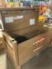 DESCRIPTION: (1) JOBSITE BOX BRAND/MODEL: KNAACK #14V866 INFORMATION: CHEST STYLE JOBSITE BOX, POWDER COAT FINISH, WEATHER-PROOF POWER CORD ACCESS RET - 2