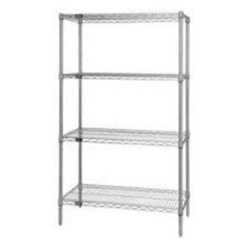 DESCRIPTION: (1) STORAGE SHELF BRAND/MODEL: ULINE #H-2937-54 INFORMATION: SILVER RETAIL$: $159.00 EA SIZE: 24X72X74 MUST COME INSPECT PARTS QTY: 1