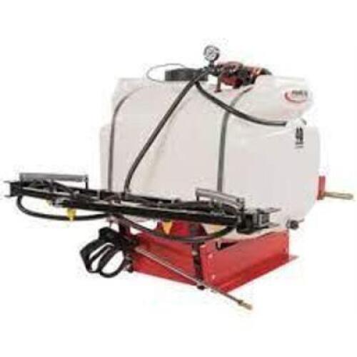 DESCRIPTION: (1) SPRAYER BRAND/MODEL: FIMCO #5302941 RETAIL$: $549.99 EA SIZE: 40 GAL 4 NOZZLE 3 POINT SPRAYER QTY: 1