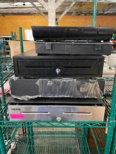 DESCRIPTION: (3) CASH DRAWERS W/ INSERTS. ADDITIONAL INFORMATION: ONLY (1) KEY THIS LOT IS: ONE MONEY QTY: 1