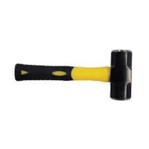 DESCRIPTION: (2) BIG MALLET BRAND/MODEL: CONTEND/5EJM9 INFORMATION: BLACK & YELLOW/CARBON STEEL RETAIL$: 17.44 EACH SIZE: 4.33"HEAD LENGTH X 1.69"FACE