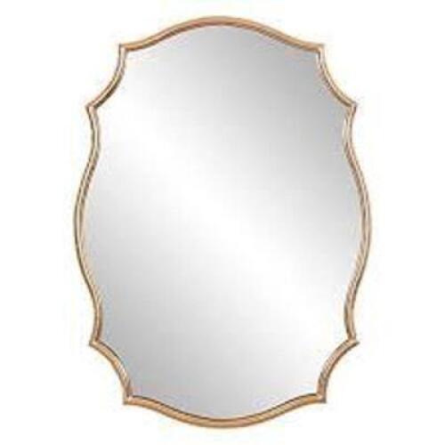 DESCRIPTION: (1) MIRROR BRAND/MODEL: PATTON WALL DECOR INFORMATION: GOLD RETAIL$: $70.00 EA SIZE: 24X36 IMAGES ARE FOR ILLUSTRATION PURPOSES ONLY AND