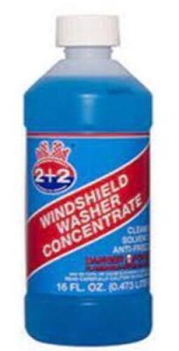 DESCRIPTION: (24) WINDSHIELD WASHER CONCENTRATE BRAND/MODEL: 2+2 #B1700 RETAIL$: $11.07 EA SIZE: 16 OZ QTY: 24