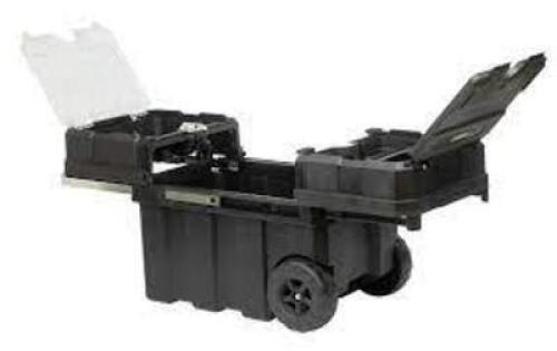 DESCRIPTION: (1) ROLLING TOOL BOX BRAND/MODEL: HART #246305 INFORMATION: BLACK RETAIL$: $50.00 EA SIZE: 24" QTY: 1