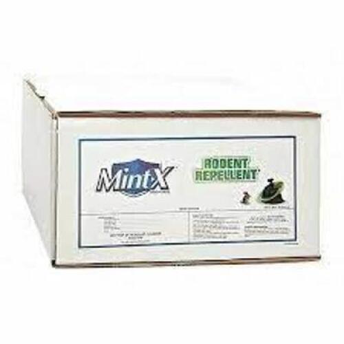 DESCRIPTION: (1) CASE OF (100) RODENT REPELLENT RECYCLED TRASH BAGS BRAND/MODEL: MINT-X #14X387 INFORMATION: BLACK RETAIL$: $55.89 EA SIZE: 56 GAL QTY