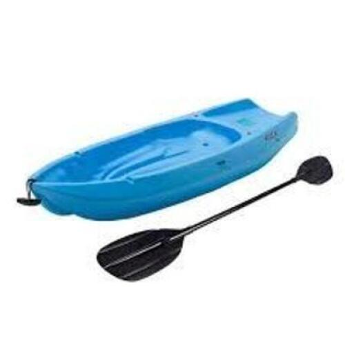 DESCRIPTION: (1) WAVE 60 YOUTH KAYAK BRAND/MODEL: LIFETIME #90097 INFORMATION: BLUE RETAIL$: $89.00 EA SIZE: 9INX6FTX24IN QTY: 1