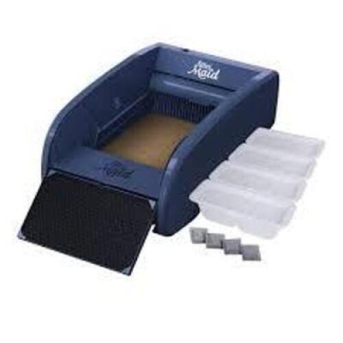 DESCRIPTION: (1) SINGLE CAT SELF CLEANING LITTER BOX BRAND/MODEL: LITTERMAID 3RD EDITION RETAIL$: $100.00 EA QTY: 1