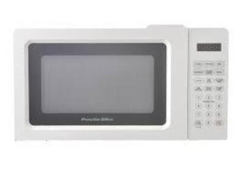 DESCRIPTION: (1) COUNTERTOP MICROWAVE BRAND/MODEL: PROCTOR SILEX # PS-P70T20AL-V1B INFORMATION: WHITE RETAIL$: 55.88 SIZE: 0.7 CU IN QTY: 1