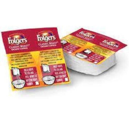 DESCRIPTION: (10) COFFEE PACKETS BRAND/MODEL: CLASSIC ROAST FOLGERS SIZE: 0.9 OZ QTY: 10