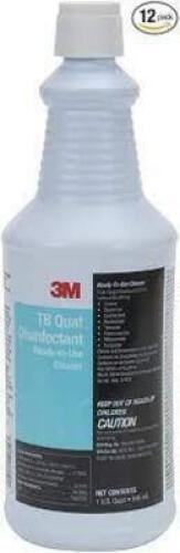 DESCRIPTION: (6) TB QUAT DISINFECTANT BRAND/MODEL: 3M RETAIL$: $9.00 EA SIZE: 1 QT QTY: 6