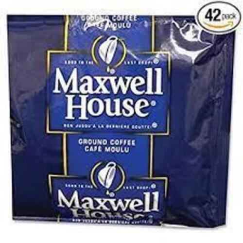 DESCRIPTION: (10) GROUND COFFEE BRAND/MODEL: MAXWELL HOUSE SIZE: 1.7 OZ QTY: 10