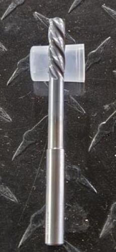 DESCRIPTION: (10) 5 FLUTE END MILL INFORMATION: OSG W1004702 RETAIL$: $ 30.00 EA SIZE: 5/16" SHANK, 9/32 CUT DIAMETER, QTY: 10