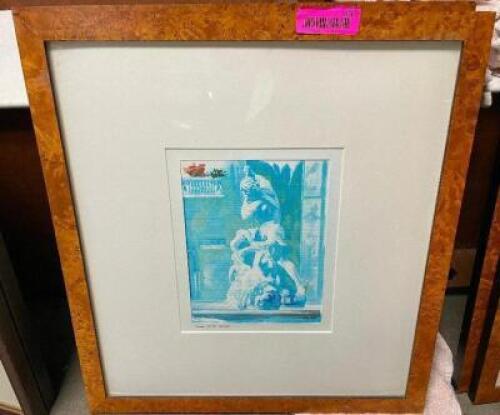 (2) 19" X 20" FRAMED PRINTS
