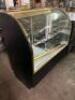 DESCRIPTION: 48" REFRIGERATED BAKERY DISPLAY GAS W/ CURVED GLASS FRONT. ADDITIONAL INFORMATION 115 VOLT, 1 PHASE SIZE: 48" QTY: 1 - 2