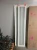 NAME: 30 in. x 80 in. 3010 Series 1-Lite Tempered Frosted Glass Composite Off White Interior Closet Bi-Fold Door - 2