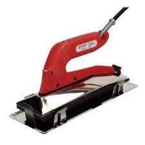 NAME: Deluxe Heat Bond Carpet Iron with Non-Stick, Grooved Base