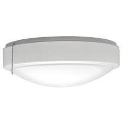 NAME: Portland Court 14 in. Brushed Nickel LED Flush Mount Ceiling Light