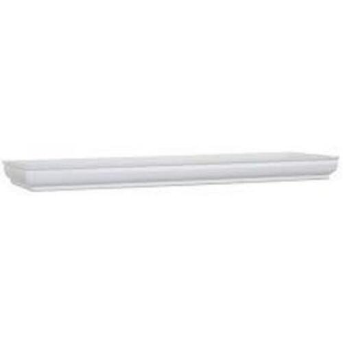 NAME: Exclusive Home Decorators Collection 4 in. D x 23 in. L x 1-3/4 in. H White Floating Ledge