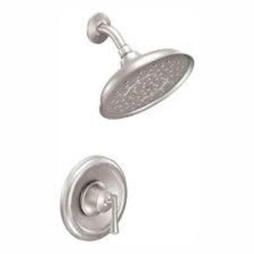 NAME: Ashville Single-Handle 1-Spray 1.75 GPM Shower Faucet in Spot Resist Brushed Nickel (Valve Included)