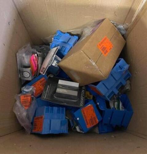 NAME: LARGE ASSORTMENT OF ELECTRICAL, LIGHTING MATERIALS.