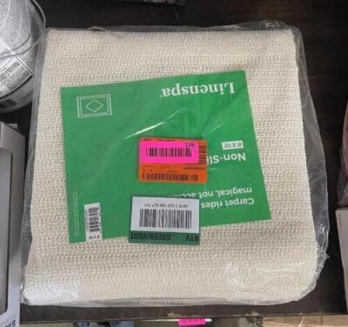 NAME: 8 ft. x 10 ft. Rubberized Non-Slip Area Rug Pad Gripper