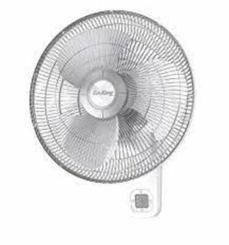 NAME: 16 in Wall Mount Fan, Oscillating, 120 V AC, Number of Speeds 3