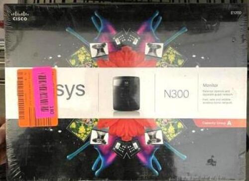 NAME: NEW LINKSYS E1200 N300 WIFI ROUTER
