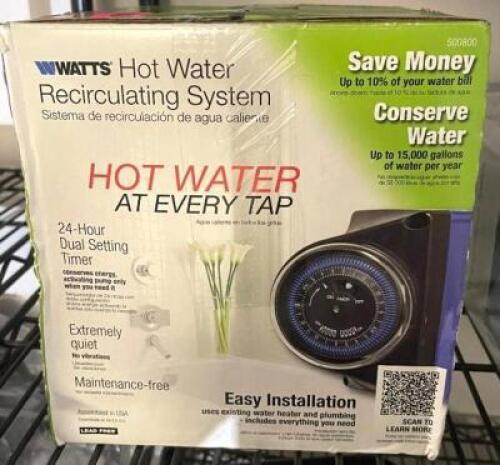 NAME: Hot Water Recirculating System with Built-In Timer