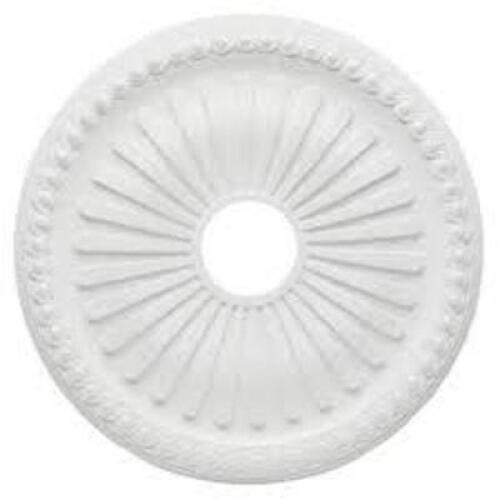 NAME: 20 in. White Soleil Ceiling Medallion