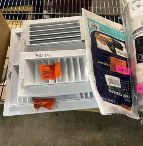 NAME: ASSORTED HVAC MATERIALS AS SHOWN