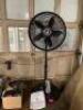 NAME: BRAND NEW Cyclone Adjustable-Height 18 in. 3 Speed Black Oscillating Pedestal Fan - 3
