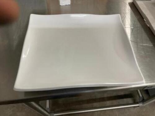 DESCRIPTION: (6) 10" X 9" SQUARE PLATTERS THIS LOT IS: SOLD BY THE PIECE QTY: 6
