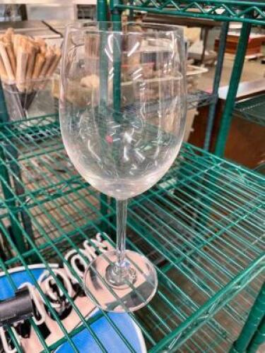 DESCRIPTION: (12) RED WINE GLASSES THIS LOT IS: SOLD BY THE PIECE QTY: 12