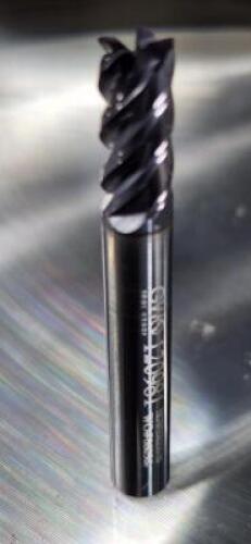 (6) SOLID CARBIDE SQ. END MILLS
