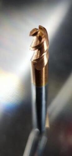 (1) SOLID CARBIDE BALL END MIL