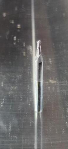 (1) SOLID CARBIDE BALL END MIL