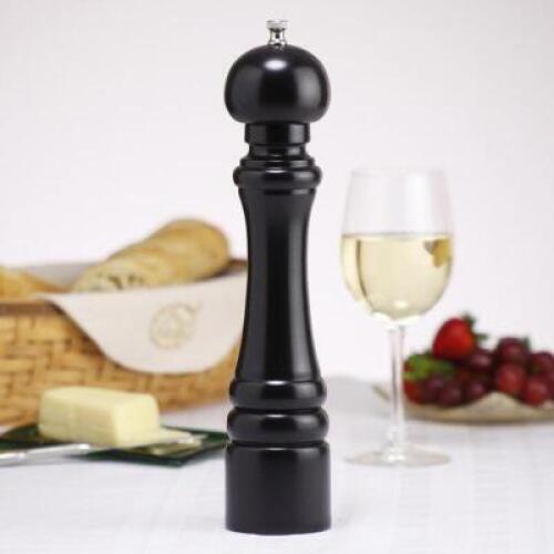 DESCRIPTION: (2) PROFESSIONAL SERIES PEPPER MILLS - BLACK THIS LOT IS: SOLD BY THE PIECE QTY: 2