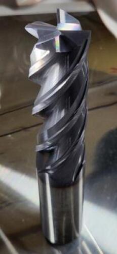 (1) SOLID CARBIDE SQ END MILL
