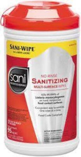 (6) SANITIZING WIPES