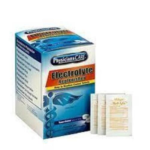 (2) BOXES OF (250) ELECTROLYTE REPLENISHER TABLETS