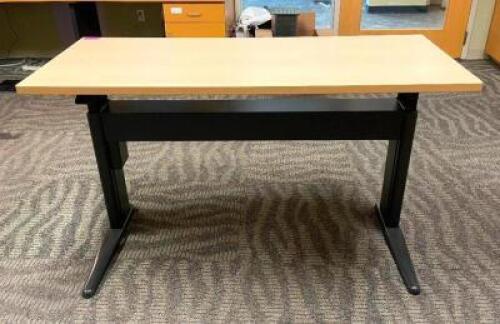 (2) 58" X 23" ADJUSTABLE HEIGHT STANDING DESK