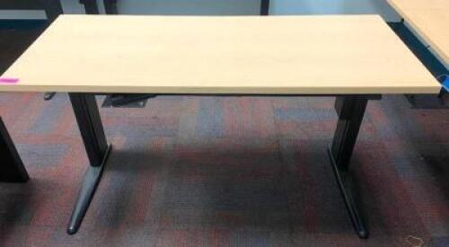 (2) 58" X 23" ADJUSTABLE HEIGHT STANDING DESK