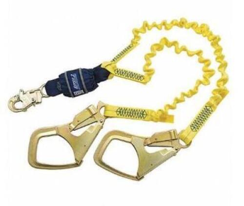 DESCRIPTION (1) 3M DBI-SALA SHOCK-ABSORBING LANYARD BRAND/MODEL 1246143 ADDITIONAL INFORMATION YELLOW/WEIGHT CAPACITY: 310 LBS/RETAILS AT $550.85 SIZE